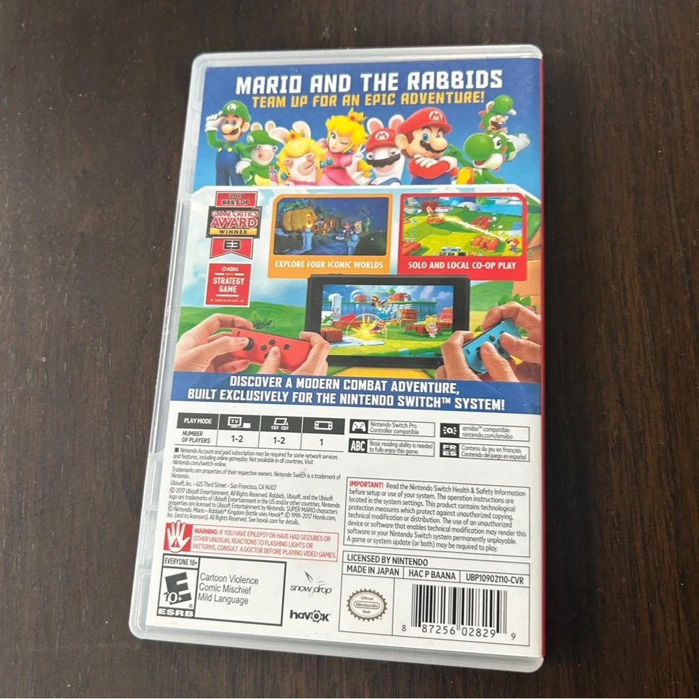 Mario + Rabbids Kingdom Battle Nintendo Switch